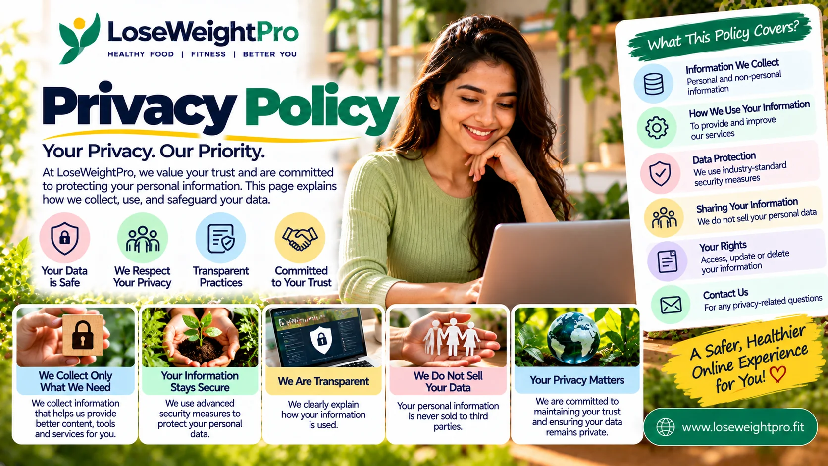 LoseWeightPro Privacy Policy